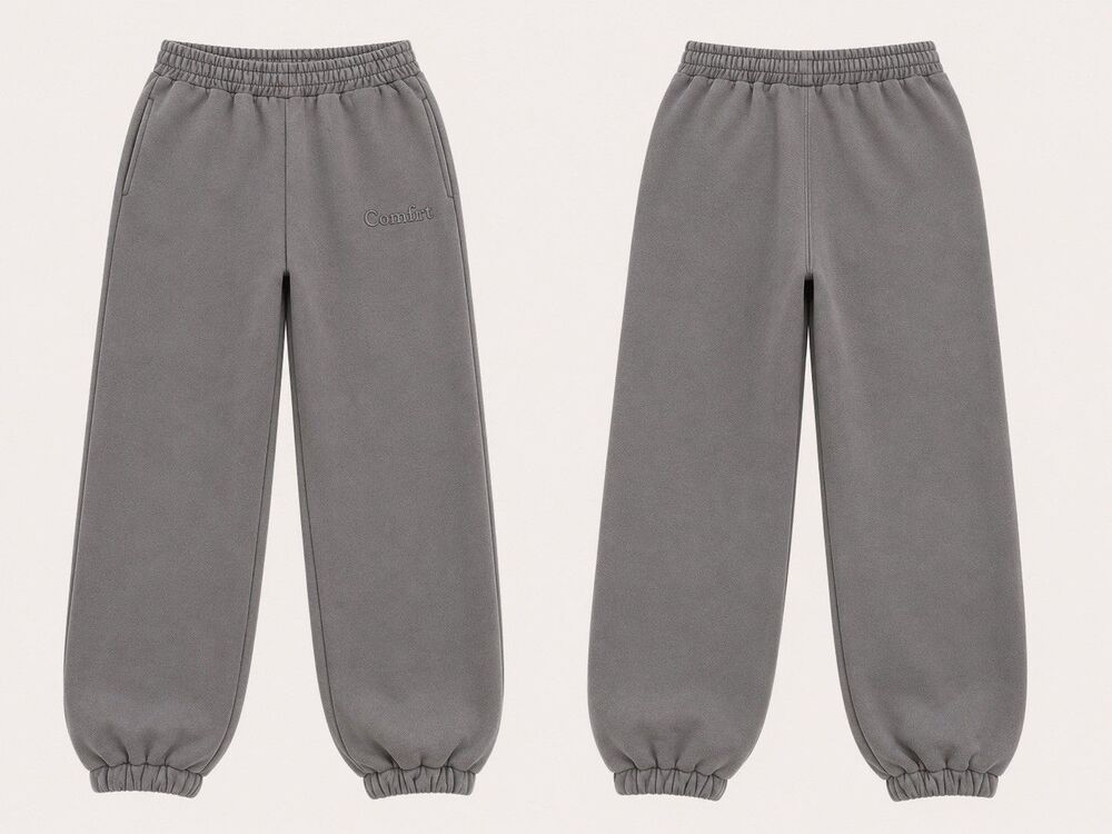 COMFRT sweatpant women Sz S? READ Charcoal Grey Side Pockets Comfy Comfort EUC